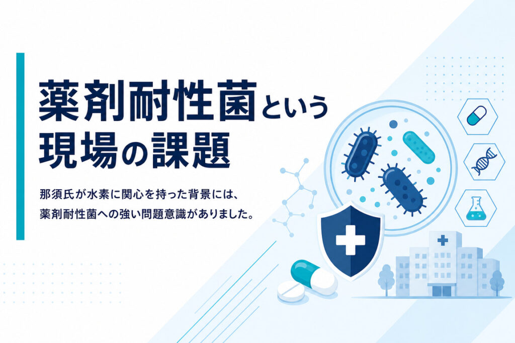 薬剤耐性菌という現場の課題