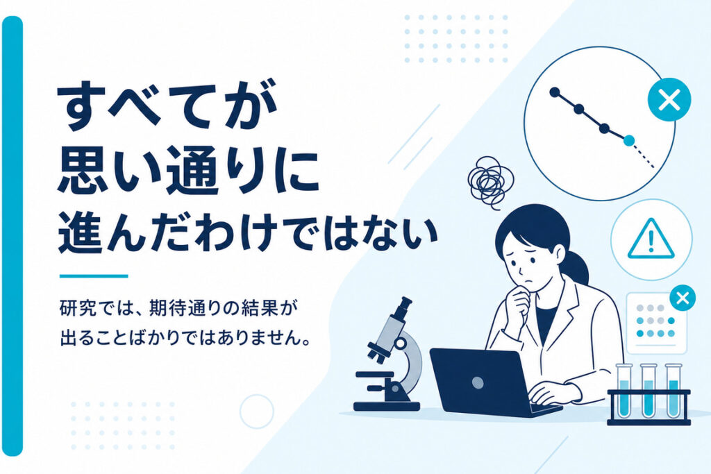 すべてが思い通りに進んだわけではない